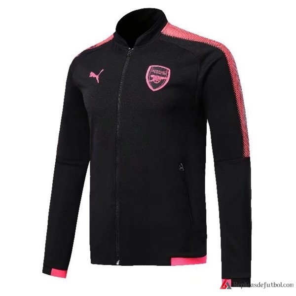 Chaqueta Arsenal 2017-2018 Negro Rosa